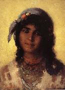 Gypsy's Head Nicolae Grigorescu